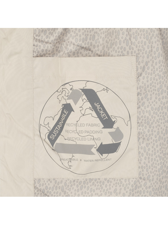 Geox Geox Anylla jachetă din puf bej pentru femei