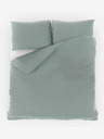 Kvalitex Lenjerie de pat din muselină franceză 200x200, 70x90cm verde deschis Kvalitex
