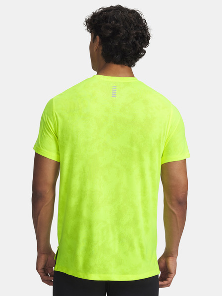 Under Armour Tricou pentru bărbați Under Armour UA Launch Camo SS-YLW