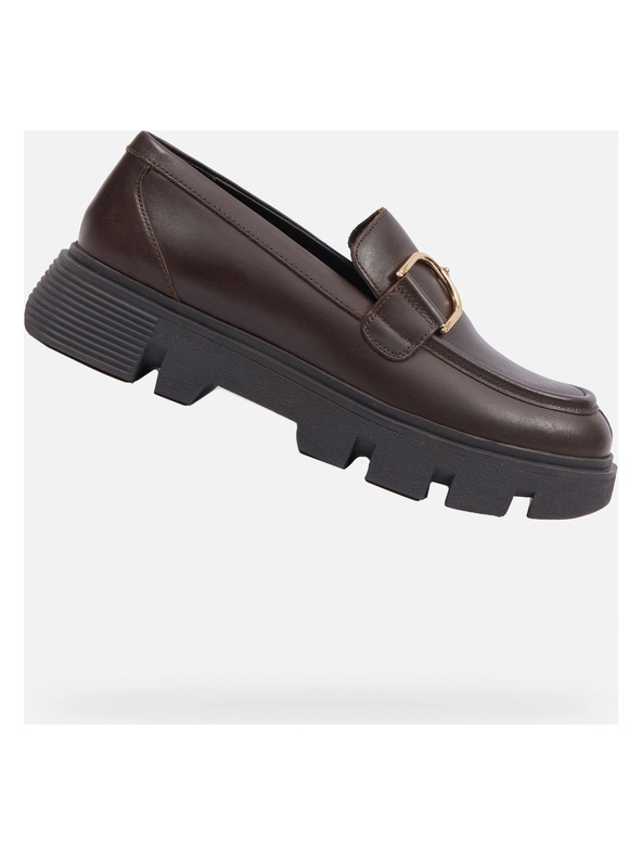 Geox Pantofi slip-on maro pentru femei Geox Vilde