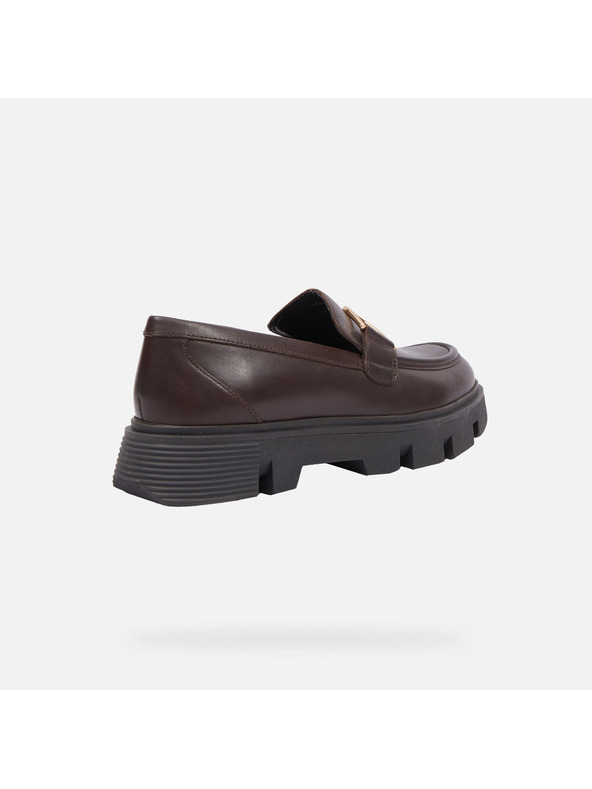Geox Pantofi slip-on maro pentru femei Geox Vilde