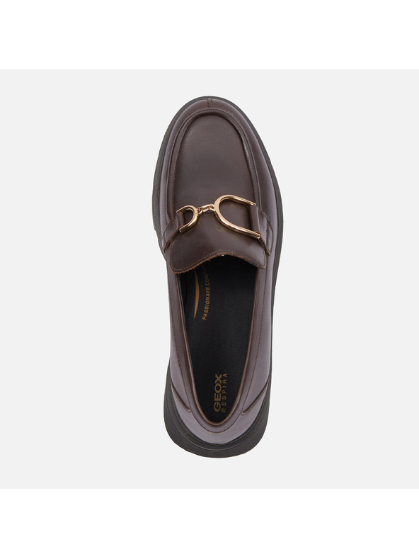 Geox Pantofi slip-on maro pentru femei Geox Vilde