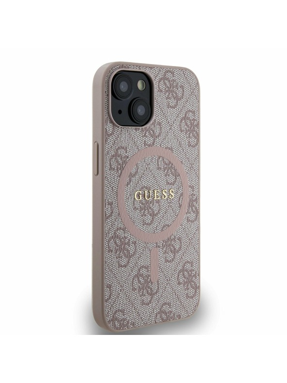 Guess Guess 4G Husă spate pentru iPhone 14 Roz