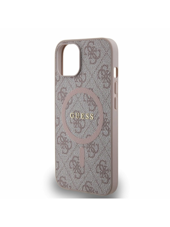 Guess Guess 4G Husă spate pentru iPhone 14 Roz