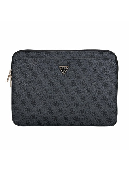 Guess Guess PU 4G Triangle Logo Husă pentru Laptop 14" Negru