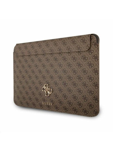 Guess Guess PU 4G Metal Logo Husă pentru Calculator 13" Maro