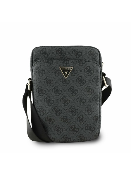 Guess Guess PU 4G Triangle Logo Geantă 8" Negru