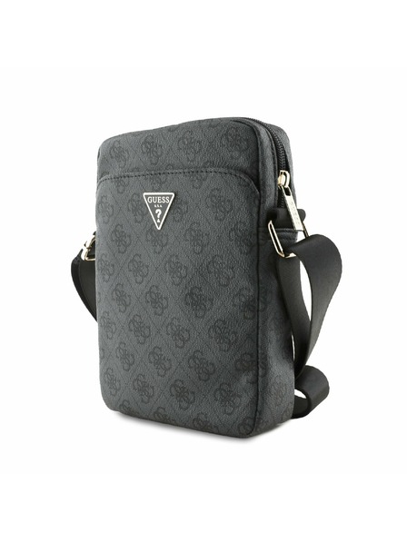 Guess Guess PU 4G Triangle Logo Geantă 8" Negru