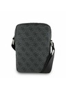 Guess Guess PU 4G Triangle Logo Geantă 8" Negru