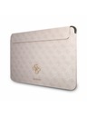 Guess Guess PU 4G Metal Logo Husă pentru Calculator 13" Roz