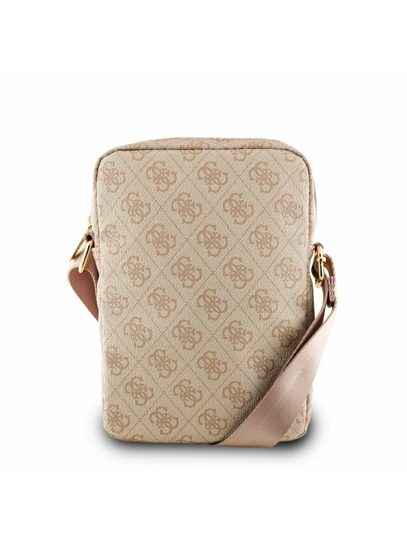 Guess Guess PU 4G Triangle Logo Geantă 8" Roz