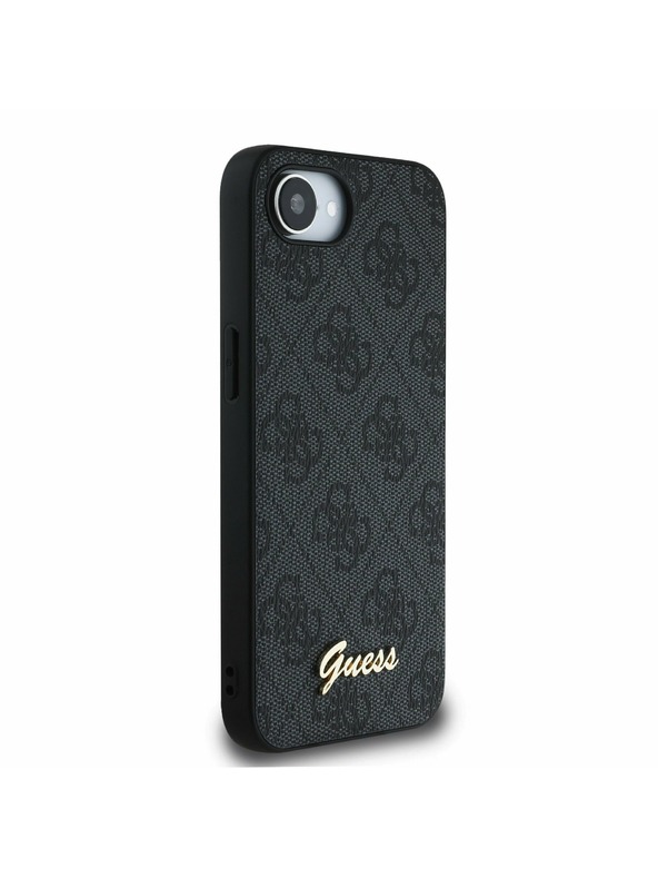 Guess Guess 4G Carcasă Spate pentru iPhone 16e Gri