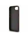 Guess Guess PU 4G Metal Logo Carcasă Spate pentru iPhone 16e Maro