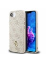 Guess Guess PU 4G Small Metal Logo MagSafe Carcasă Spate pentru iPhone 16e Roz