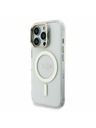 Guess Guess PC/TPU Electroplacat Suport Ramă Cameră MagSafe Carcasă spate cu Fundal Schimbabil pentru iPhone 16 Pro