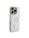 Guess Guess PC/TPU Electroplacat Suport Ramă Cameră MagSafe Carcasă spate cu Fundal Schimbabil pentru iPhone 16 Pro