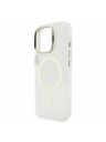 Guess Guess PC/TPU Electroplacat Suport Ramă Cameră MagSafe Carcasă spate cu Fundal Schimbabil pentru iPhone 16 Pro