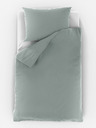 Kvalitex Muslin Bedding 140x200, 70x90cm Light Green Kvalitex
