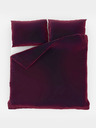 Kvalitex Lenjerie de pat din satin LUXURY COLLECTION 140x200, 70x90cm vișinie Kvalitex