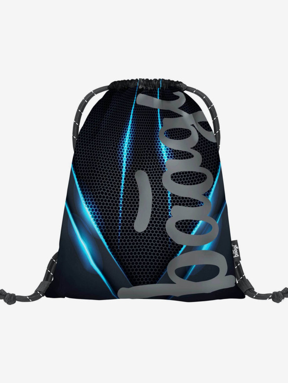 BAAGL  Black 3 set skate bluelight: rucsac, penar, geantă Baagl