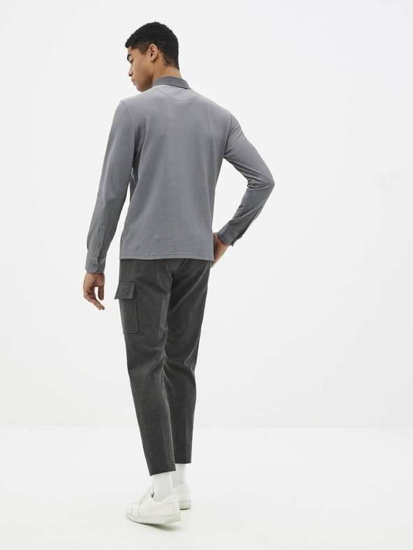 Celio Cămașă polo gri Celio Seclasseml