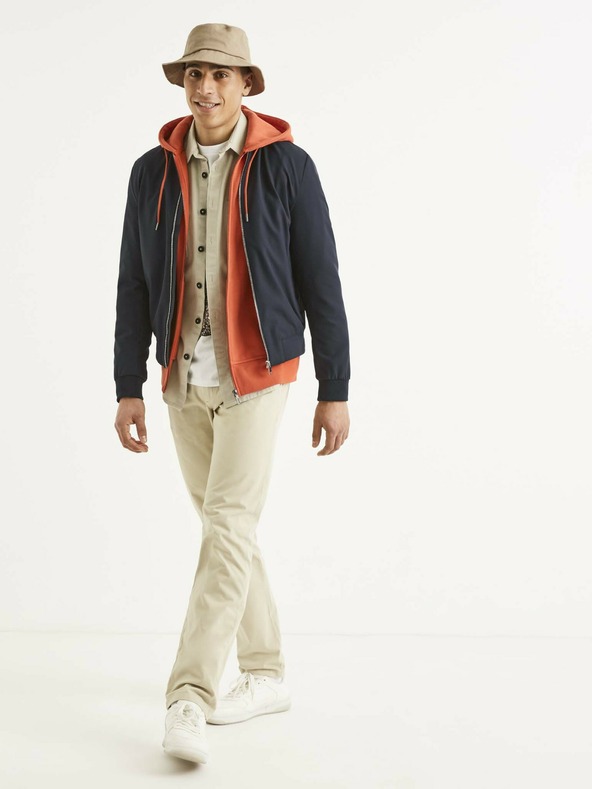 Celio Pantaloni bărbătești bej Celio