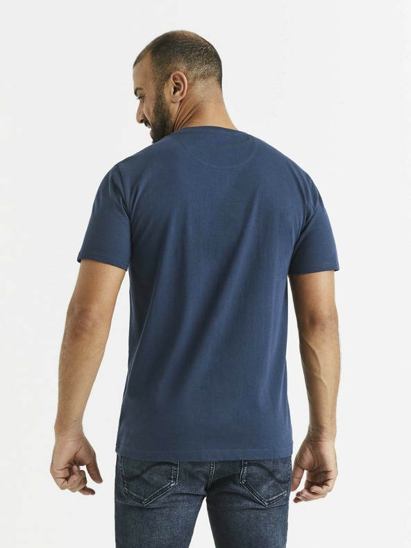 Celio Tricou imprimat albastru închis pentru bărbați Celio