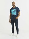 Celio Tricou imprimat albastru închis pentru bărbați Celio