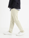 Celio Pantaloni bărbați Cream Celio Vopry1