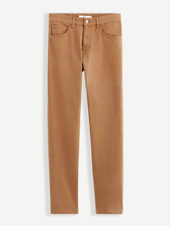 Celio Blugi pentru bărbați, maro, cu croială dreaptă Celio Vopry1