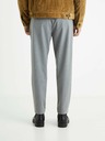 Celio Pantaloni gri pentru bărbați Celio 24H Bocal