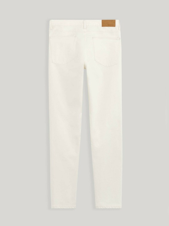 Celio Blugi slim fit crem pentru bărbați Celio Coslim4