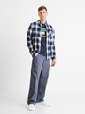 Celio Pantaloni largi bărbați albastru Celio Coloose1