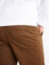 Celio Pantaloni maro pentru bărbați Celio Cochicrop