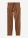 Celio Pantaloni maro pentru bărbați Celio Cochicrop