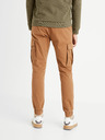 Celio Pantaloni bărbătești maro cu buzunare Celio Cobattle1