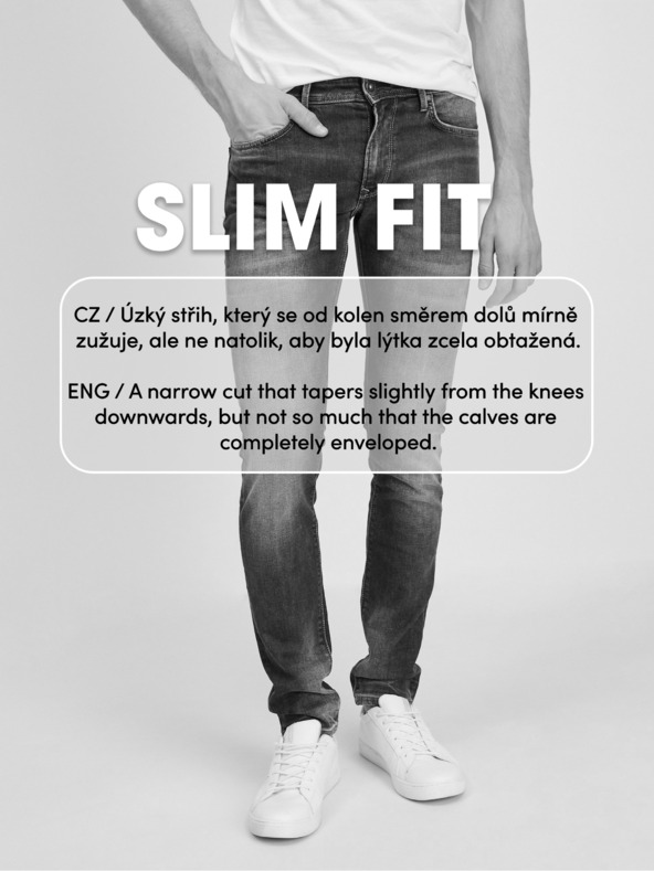 Celio Blugi slim fit albastru închis pentru bărbați Celio C25 Donew