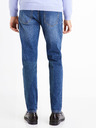Celio Blugi albaștri slim fit pentru bărbați Celio C25 Doslue25