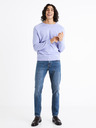 Celio Blugi albaștri slim fit pentru bărbați Celio C25 Doslue25