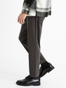 Celio Pantaloni de bărbați gri închis Celio 24H Cobozal