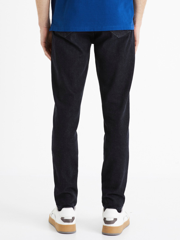 Celio Black blugi slim fit pentru bărbați Celio C25 Dosoft25