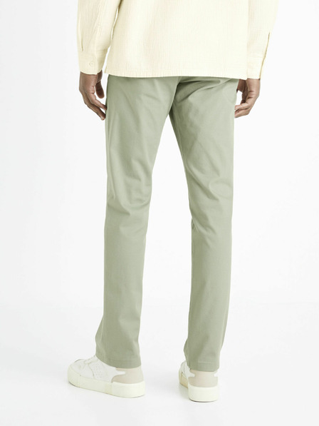 Celio Pantaloni pentru bărbați verde deschis Celio Tohenri