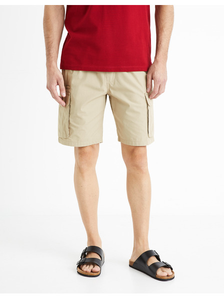 Celio Pantaloni scurți bej pentru bărbați Celio Fostopbm