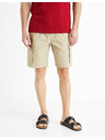 Celio Pantaloni scurți bej pentru bărbați Celio Fostopbm