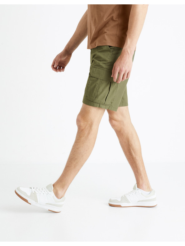 Celio Pantaloni scurți kaki pentru bărbați Celio Fostopbm