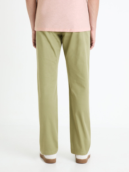 Celio Pantaloni Chino pentru bărbați, verde deschis Celio Tohenri