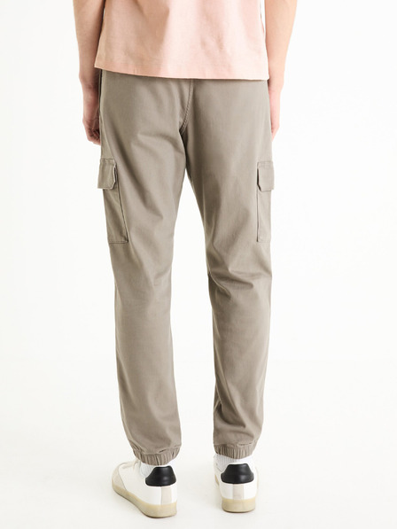 Celio Pantaloni cargo gri pentru bărbați Celio Dolyte