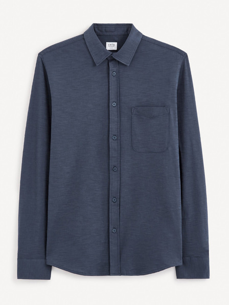 Celio Cămașă de bărbați albastru închis Celio Gaselle