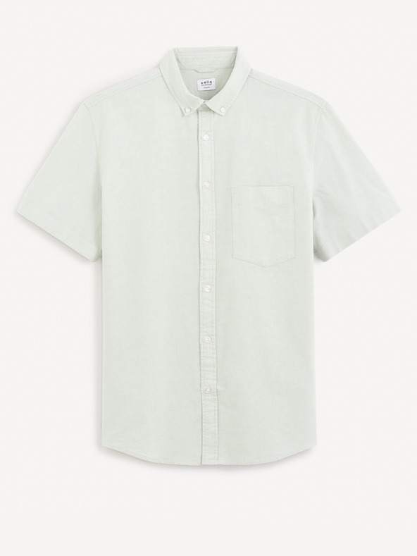 Celio Cămașă regulată verde deschis Celio Daxfordmc