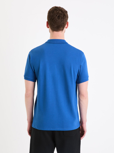 Celio Cămașă polo albastră pentru bărbați Celio Teone